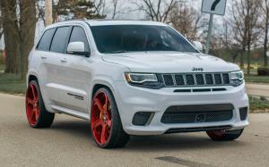 Jeep Grand Cherokee Trackhawk on Forgiato Wheels (S219-ECL) 2018 года